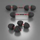 HMS SGN140 (2 CZĘŚCI) PRO SET 6W1 ZESTAW CIĘŻARÓW 40KG HMS 9
