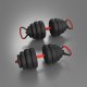 HMS SGN140 (2 CZĘŚCI) PRO SET 6W1 ZESTAW CIĘŻARÓW 40KG HMS 10