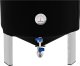 Royal Catering Pojemnik kocioł fermentacyjny fermentator do piwa wina z izolacją 0-40C 60 l Pojemnik kocioł fermentacyjny fermentator do piwa wina z izolacją 0-40C 60 l 1