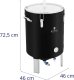 Royal Catering Pojemnik kocioł fermentacyjny fermentator do piwa wina z izolacją 0-40C 60 l Pojemnik kocioł fermentacyjny fermentator do piwa wina z izolacją 0-40C 60 l 4
