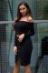 Merribel Asant Black 1110 spódnica i bluza (kolor czarny, rozmiar S/M) 21