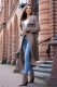 Merribel Kardigan Żakiet Marynarka Mayamino Mocca rozmiar - ONE SIZE 5