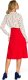 Stylove S133 Spódnica lekko rozkloszowana - czerwona (kolor red, rozmiar S) 1
