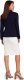 Stylove S154 Krótki żakiet z dzianiny - granatowy (kolor navyblue, rozmiar S) 1