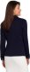 Stylove S154 Krótki żakiet z dzianiny - granatowy (kolor navyblue, rozmiar S) 2
