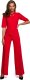 Stylove S243 Kombinezon z wiązaniem - czerwony (kolor red, rozmiar M) 1