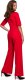 Stylove S243 Kombinezon z wiązaniem - czerwony (kolor red, rozmiar M) 2