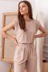 Stylove S259 Kombinezon z poduszkami na ramionach - beżowy (kolor Beige, rozmiar M) 3