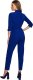 Stylove S316 Kombinezon z kołnierzem szalowym - chabrowy (kolor royalblue, rozmiar S) 2