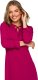 Stylove S325 Sukienka z wiązaniem w dekolcie - śliwkowa (kolor plum, rozmiar XXL) 2