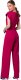 Stylove S339 Kombinezon z rozcięciem w dekolcie - śliwka (kolor plum, rozmiar S) 1