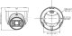 Hikvision KAMERA AHD, HD-CVI, HD-TVI, PAL DS-2CE76D0T-ITPF(2.8MM)(C) - 1080p Hikvision 2