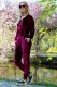 Merribel Goldenia Bordowy welurowy komplet (kolor WINE RED, rozmiar S) 2