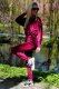 Merribel Goldenia Bordowy welurowy komplet (kolor WINE RED, rozmiar S) 3