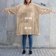 Froster Bluzair Koco Bluza Oversize Kapturem Beżowa 4w1 6