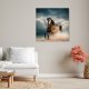 Feeby Obraz Deco Panel, Galop konia (Rozmiar 60x60) 1