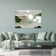 Feeby Obraz Deco Panel, Zielona abstrakcja z kulami 3D (Rozmiar 60x40) 1