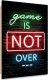 Feeby Obraz Deco Panel, Napis dla graczy neon gaming (Rozmiar 60x90) 1