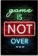 Feeby Obraz Deco Panel, Napis dla graczy neon gaming (Rozmiar 60x90) 2