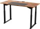 Biurko Ultradesk Biurko, elektycznie regulowany, brązowa płyta, 160x75 cm, 74-116 cm, UPLIFT, z podkładką pod mysz XXL, ULTRADESK 12