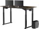 Biurko Ultradesk Biurko, elektycznie regulowany, brązowa płyta, 160x75 cm, 74-116 cm, UPLIFT, z podkładką pod mysz XXL, ULTRADESK 3