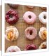 Feeby Obraz Deco Panel, Pyszne donaty (Rozmiar 50x50) 1