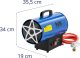 MSW Nagrzewnica dmuchawa gazowa grzejnik gazowy 15kW 6