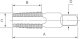 Bahco Gwintownik M20 x 1.5 BAHCO 2