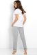 Momenti Per Me Komplet Chill Out White-Grey (Rozmiar XL) 3