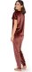 Babella Dres Audrey Burgundowy (Rozmiar S) 4