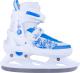 Action Damskie łyżwy regulowane Frio r. 29 - 32 biało - niebieskie - 13347-XS 1