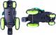 Action Zestaw wrotki, kask, ochraniacze, torba Darly Boy Zielono-czarny r. S 30-33 (13787-S-1) 2
