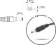 Kabel zasilający Movano Przewód do zasilacza / ładowarki Compaq (4.8x1.7 zwężona) 4