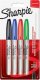 Sharpie Marker SHARPIE FINE 4 kolory blister - czerwony, zielony, niebieski, czarny 1985858 8