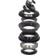 Neco Stery redukcyjne pół-zintegrowane Neco CC-H187 28.6 mm x 44/50.6 mm x 30 mm, (1-1/8"-1-1/4"), czarne 3