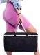 Springos Torba termiczna 47x28x23 cm 30L kosz termiczny piknikowy na jedzenie czarny UNIWERSALNY 18