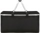 Springos Torba termiczna 47x28x23 cm 30L kosz termiczny piknikowy na jedzenie czarny UNIWERSALNY 1