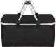 Springos Torba termiczna 47x28x23 cm 30L kosz termiczny piknikowy na jedzenie czarny UNIWERSALNY 2