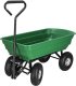 Springos Wózek ogrodowy transportowy metalowy 250kg z funkcją wywrotki zielony UNIWERSALNY 1