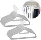 Springos Wieszak welurowy na ubrania 20 szt. jasnoszary UNIWERSALNY 13