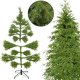 Springos Choinka sztuczna 220 cm świerk naturalny PE UNIWERSALNY 12