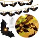 Springos Lampki na Halloween nietoperze girlanda łańcuch świetlny 10 LED UNIWERSALNY 8