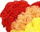 Springos Miś z płatków róż multikolor 25 cm rose bear z opakowaniem tęczowy UNIWERSALNY 7