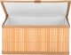 Springos Organizer bambusowy na kosmetyki, zestaw 3 pojemników bambusowych jasno brązowe UNIWERSALNY 6
