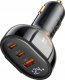 Ładowarka Mcdodo MCDODO MOCNA SZYBKA ŁADOWARKA SAMOCHODOWA Z MIERNIKIEM 3XUSB USB-C 128W LED 10