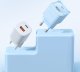 Ładowarka Mcdodo MCDODO SZYBKA ŁADOWARKA SIECIOWA DO TELEFONU ZASILACZ 2X USB USB-C 33W GAN FIOLETOWY 5