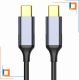 Kabel USB Co2 USB-C - USB-C 3 m Szary 10