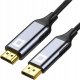 Kabel Co2 CO2 KABEL DISPLAYPORT HDMI 2.0 PRZEWÓD DP - HDMI FHD 240HZ 4K 60HZ HDR 1M 1