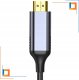 Kabel Co2 CO2 KABEL MINI DISPLAYPORT HDMI 2.1 PRZEWÓD MINI DP HD 240HZ 8K 60HZ HDR 3M 9