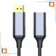 Adapter AV Co2 CO2 ADAPTER DISPLAYPORT DO HDMI 2.0 KABEL DP - HDMI FHD 240HZ 4K 60HZ HDR 9